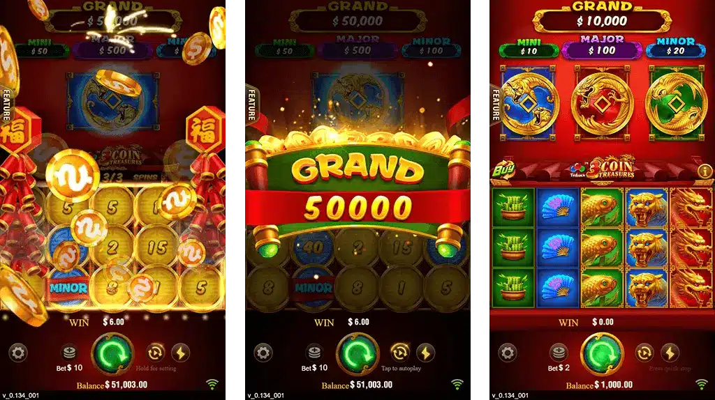 3 Coins Comecomregister Bonus
